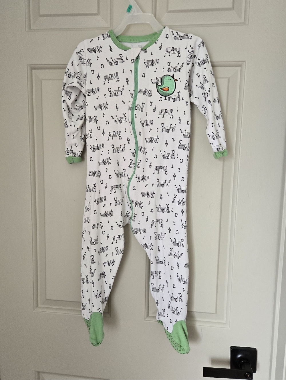 Tuffy 2-way Zipper Musical Notes size 24 M